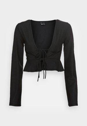 COLETTE - Camiseta de manga larga - black