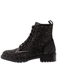 Steve Madden Bottines à lacets - black