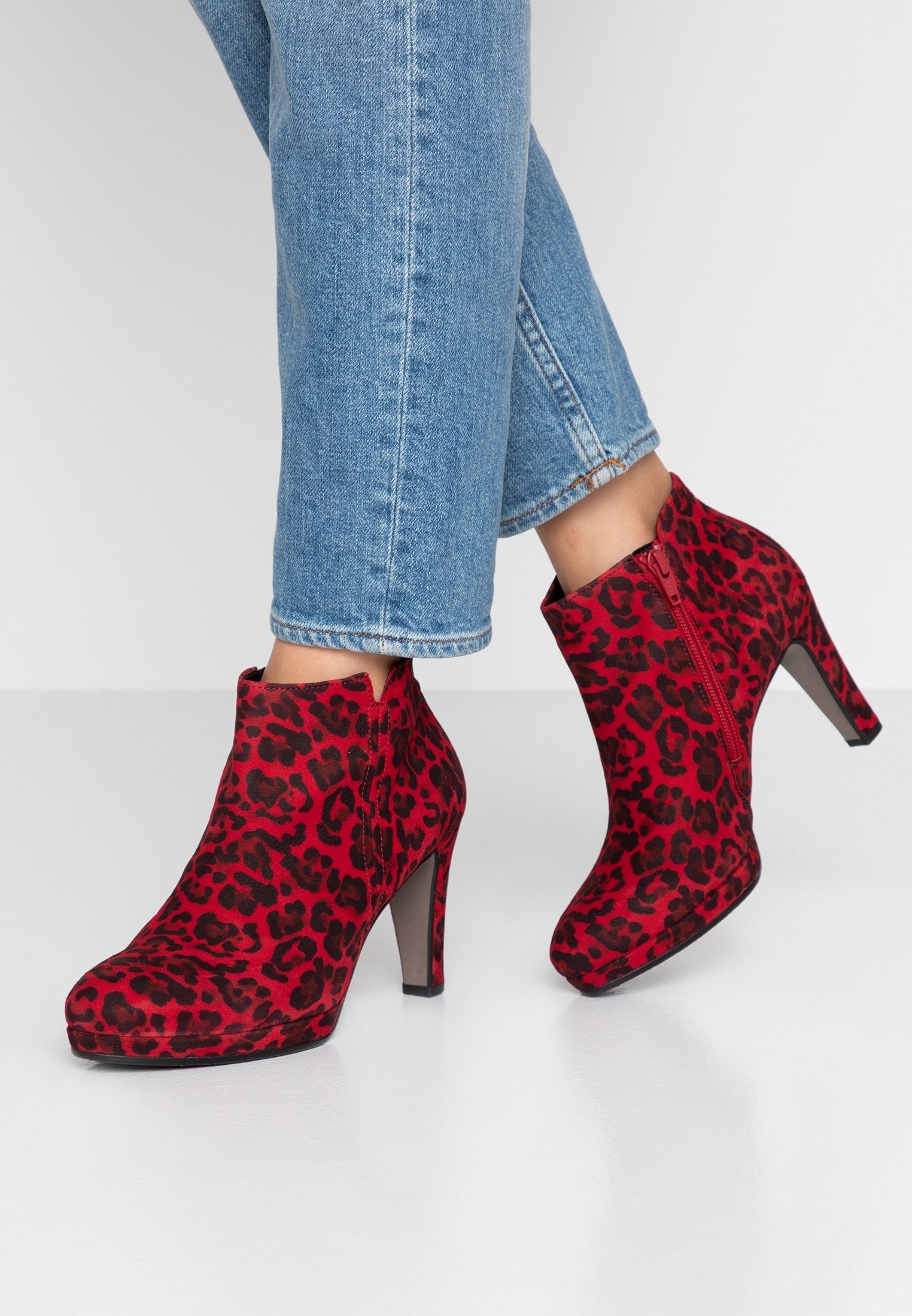 Gabor Ankle Boot red/rot (Pre-owned)