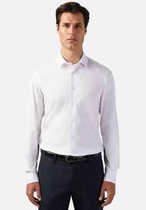 Boggi Milano STRETCH - Formální košile - white