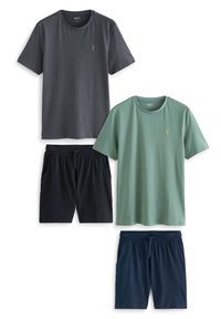 Next SETS 2 PACK - Pizsamák - green grey
