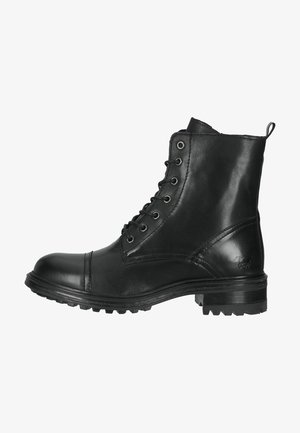 Bottines à lacets - schwarz