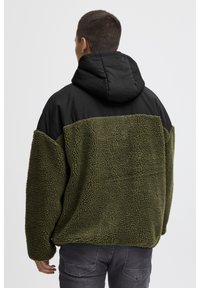 Solid Forro polar - evergreen