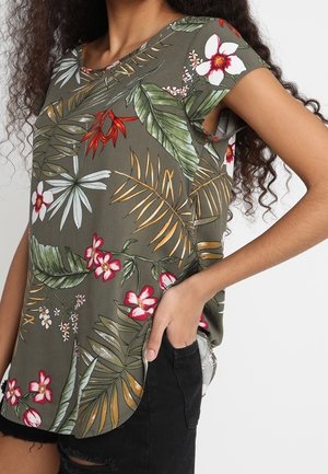 Blouse - khaki