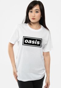 Paradiso Clothing DECCA BAND UNISEX - Print T-shirt - white