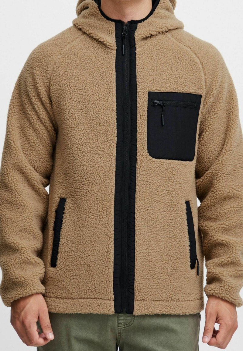 INDICODE JEANS Fleecetakki - beige