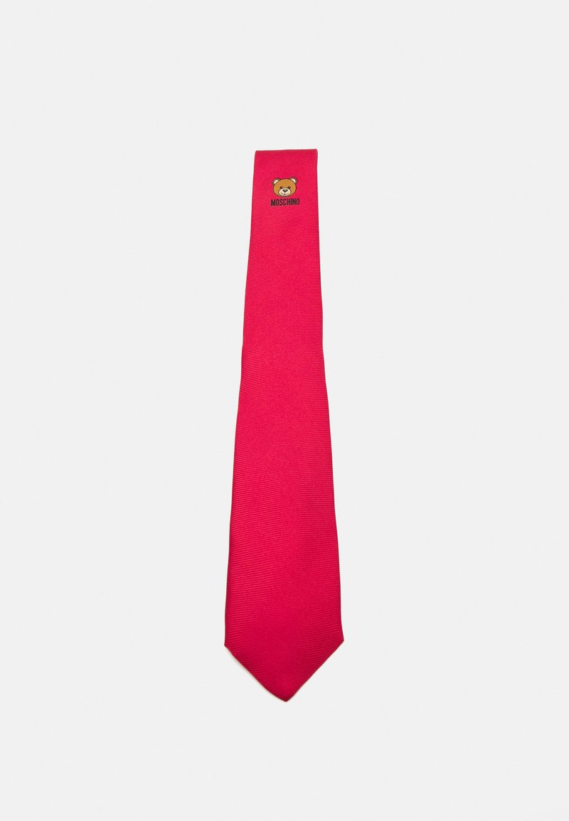 MOSCHINO PALA BLADE UNISEX - Kaklaraištis - red