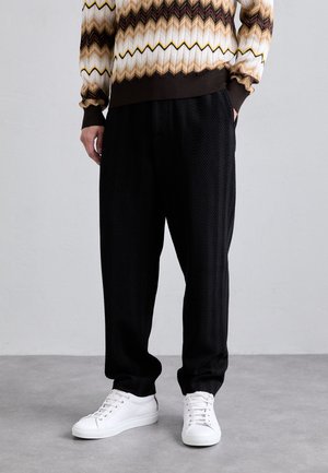Missoni TROUSERS - Παντελόνι - black beauty