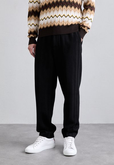 Missoni TROUSERS - Παντελόνι - black beauty