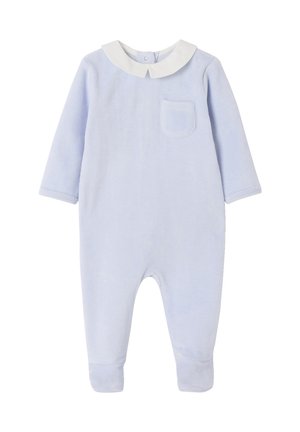 Envie de Fraise, ENVIE DE FRAISE BIO-KOLLEKTION: BABY SAMT-STRAMPLER - Strampler - himmelblau