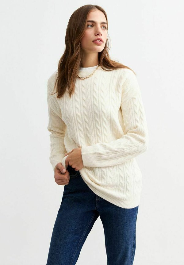 CREW NECK CABLE - Strickpullover