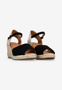 Bosanova Sandali con plateau - black