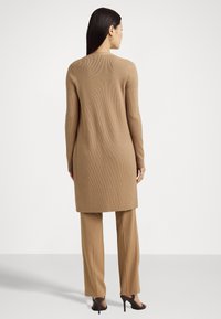 Lauren Ralph Lauren COTTON BLEND CARDIGAN - Kofta - classic camel
