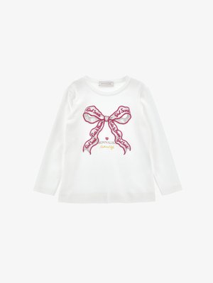 Monnalisa, Langærmet T-shirt - white