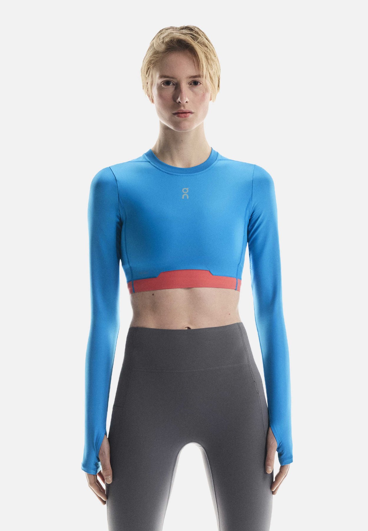 ACTIVE CROP - Langarmshirt