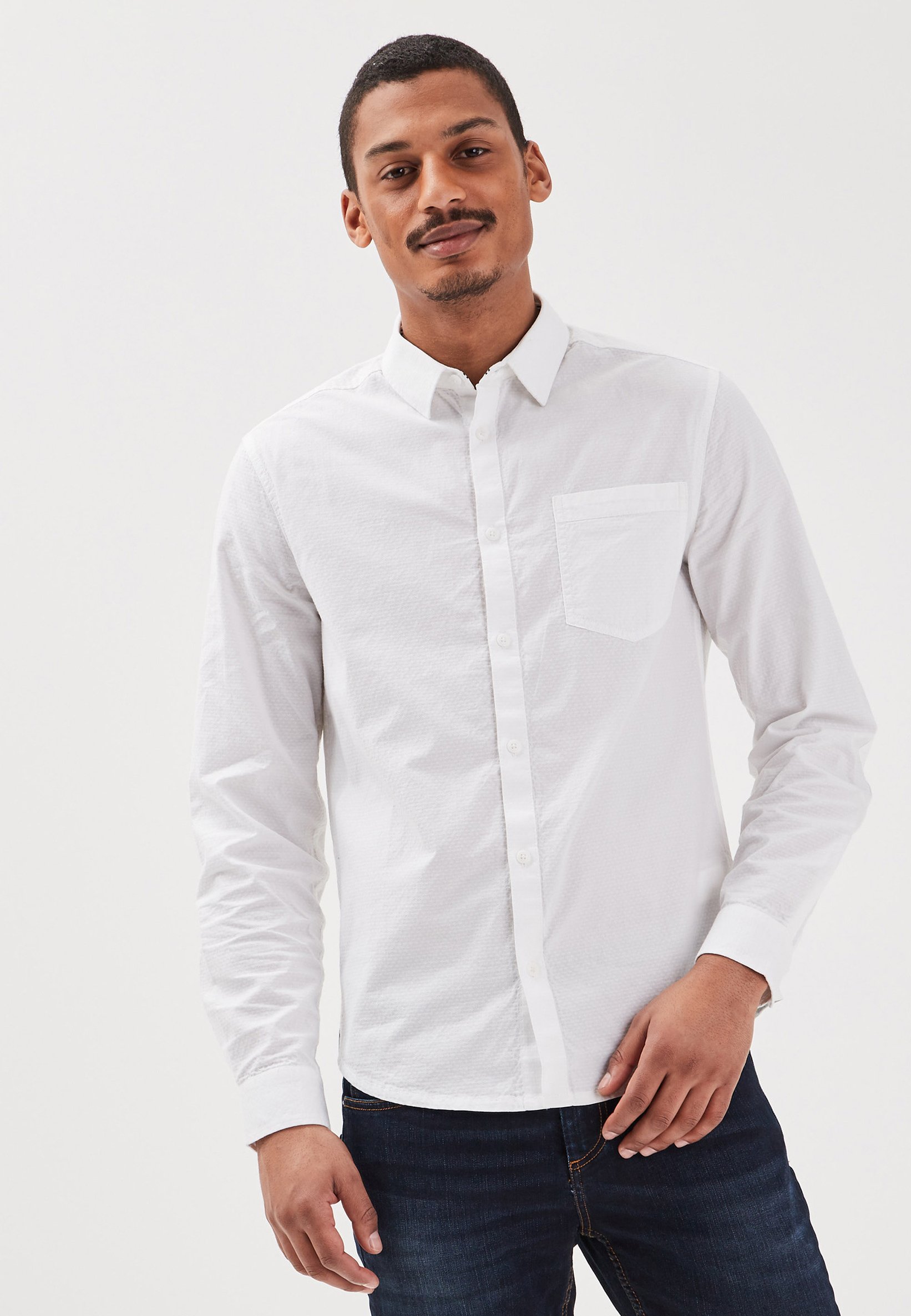 BONOBO Jeans Camicia - white/bianco - Zalando.it
