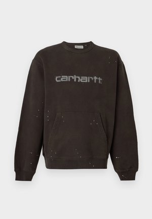 Carhartt WIP, PAINTER - Sweatshirt - tobacco destroy wash