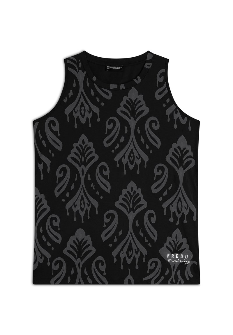 Freddy FLOREALE SVASATA LEGGERO - Top - allover ikat black