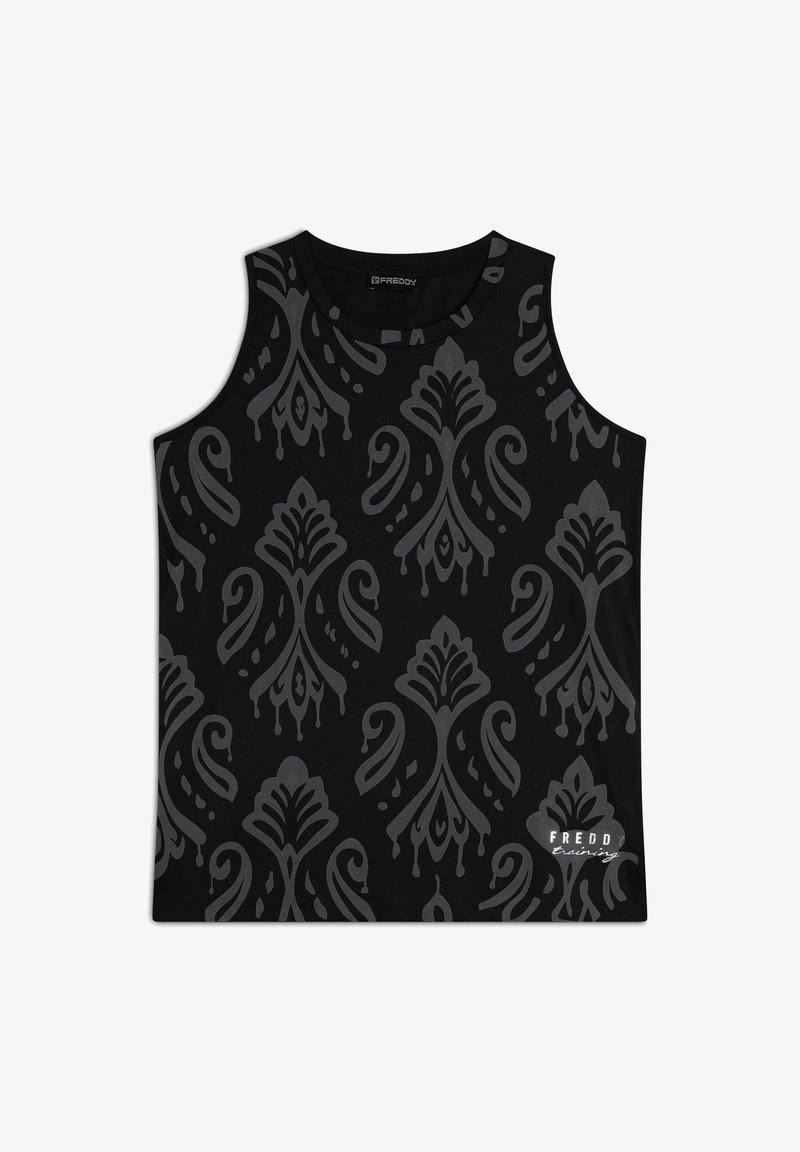 Freddy FLOREALE SVASATA LEGGERO - Top - allover ikat black