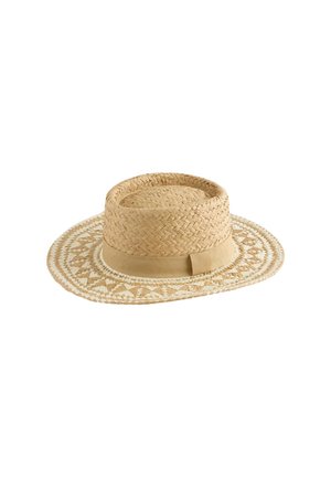 Next, BOATER  - Sombrero - natural aztec