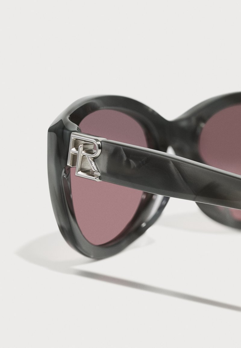 Ralph Lauren Black Sunglasses with Pink Temple Accents Ralph Lauren Sunglasses The Betty RL8213 60528G main image 3