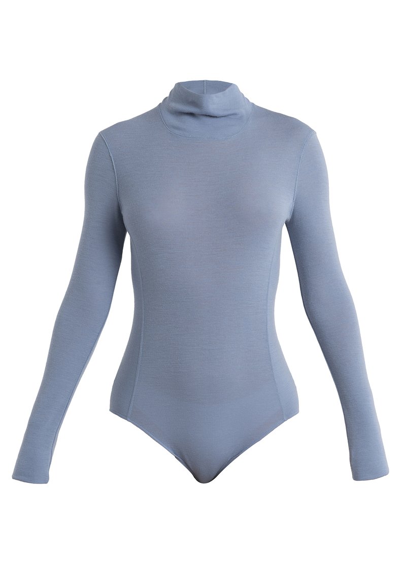 Icebreaker QUEENS HIGH NECK Undershirt kyanite/blue Zalando.ie