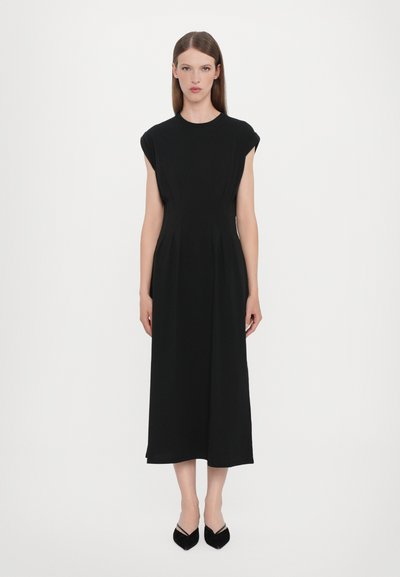 FRAME THE NIPPED DRESS - Jerseykjole - black