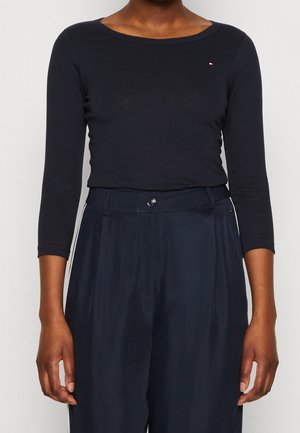 Long sleeved top - dark blue