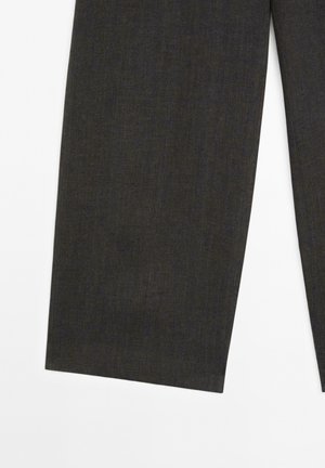 Massimo Dutti LIGHTWEIGHT STRAIGHT FIT - Trousers - grey