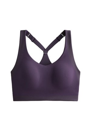 OYSHO FIRM-SUPPORT COMPRESSIVE REFLECTIVE - High support sports bra - lilac