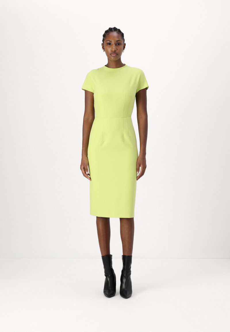 HUGO KALIMERA - Shift-haljina - bright yellow