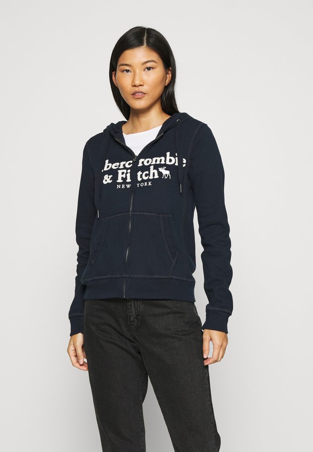 LONG LIFE FULL ZIP - Sweatjacke - navy