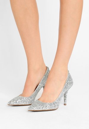 Zapatos altos - silver-coloured
