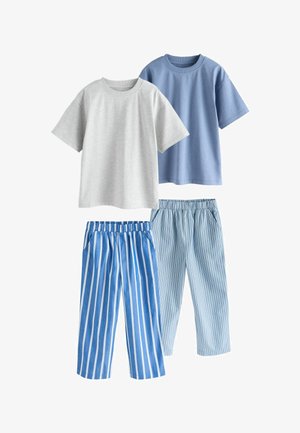 Next, 2 PACK SET - Nattøj sæt - blue white stripe