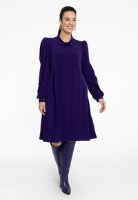 YOEK Blusenkleid - purple