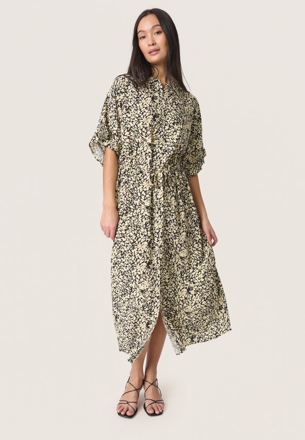 SLNaya Saphira - Blusenkleid - sandshell stroke print