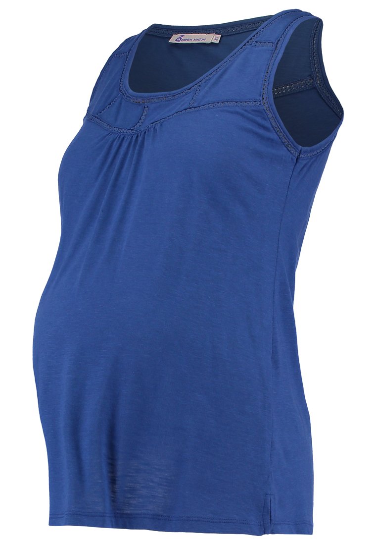 Queen Mum Top blauw