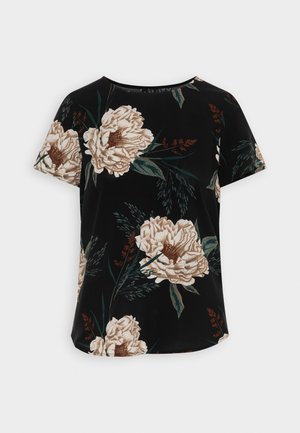 Vero Moda, VMEASY - T-shirts med print - black/camille