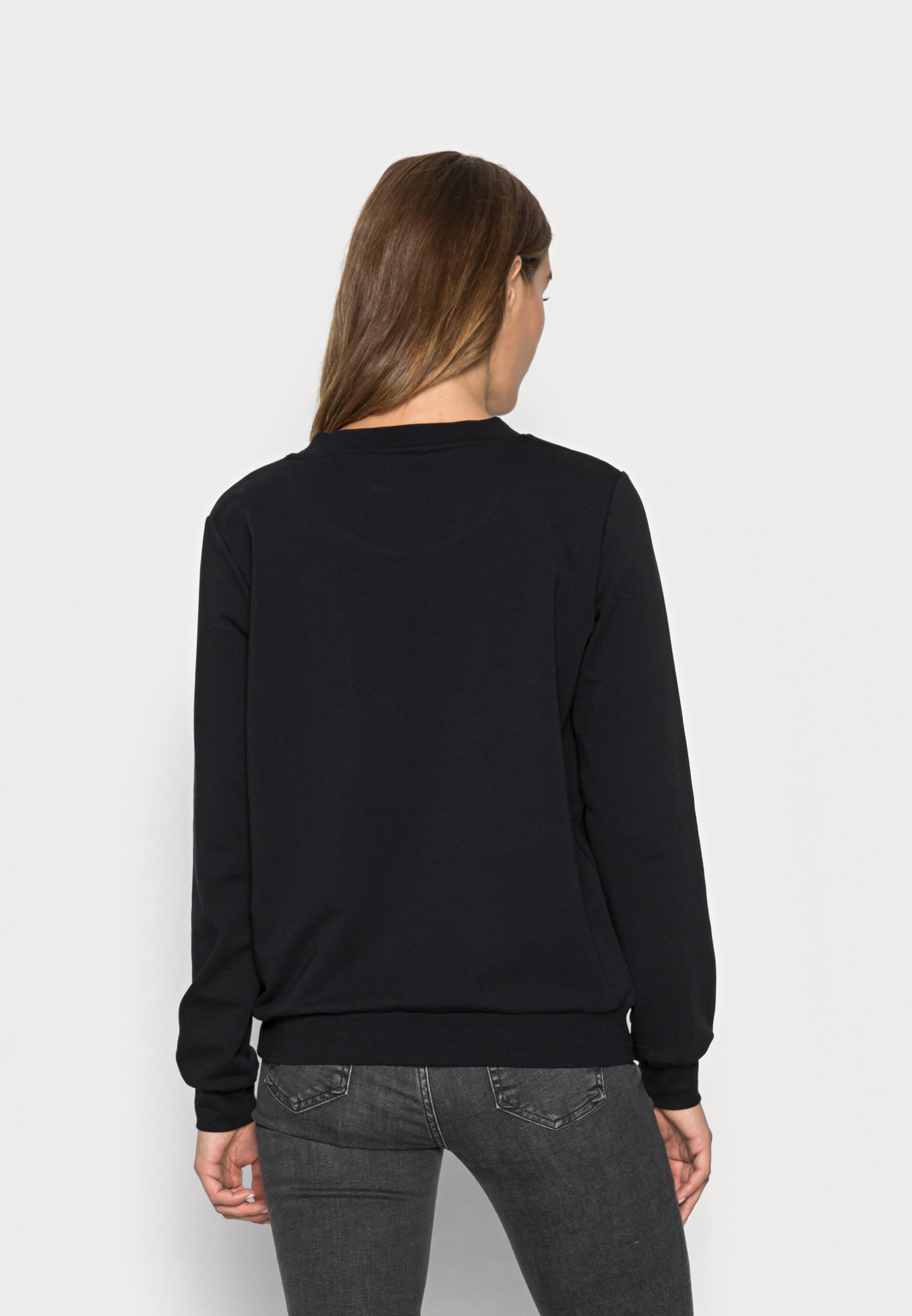 Liu Jo Jeans FELPA CHIUSA - Sweatshirt - nero lucido/black - Zalando.de