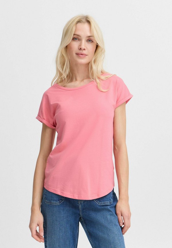 BYPamila - Basic T-shirt - desert rose