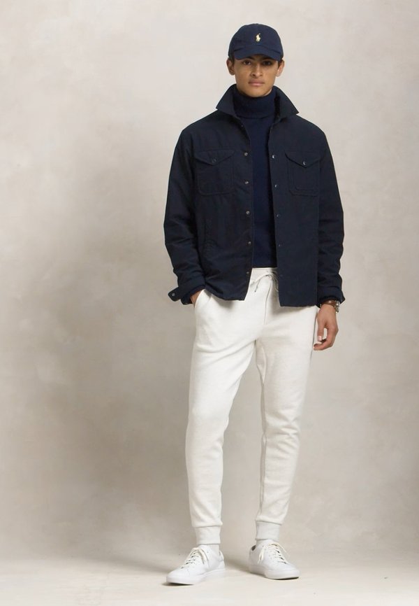 DOUBLE KNIT JOGGING BOTTOM - Tracksuit bottoms - soho heather4