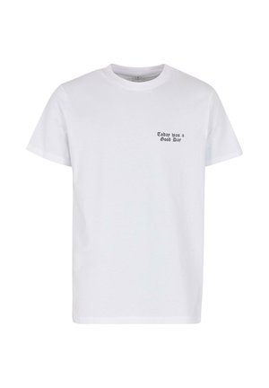 Mister Tee, HERREN GOOD DAY TEE - T-shirt print - white