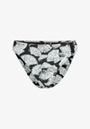 PRINT - Bikinibukser - fan-black