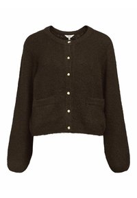 OBJSAGGIA NOOS - Gilet - seal brown