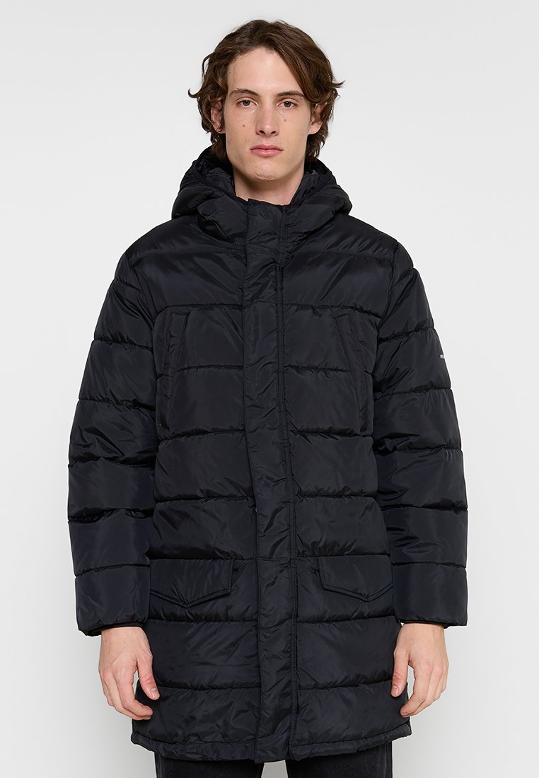 Pepe Jeans Halflange jas zwart