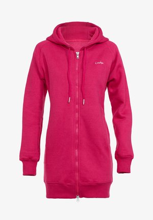 Sweat zippé - deep pink