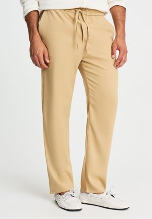 Terranova, PANTALONE LUNGO TINTA UNITA - Pantaloni sportivi - beige chiaro