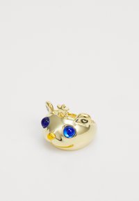 Ring - gold-coloured/blue