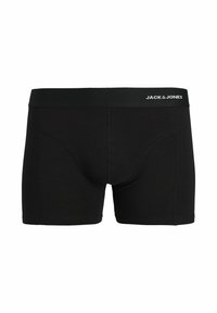 Μαύρα ανδρικά μπόξερ με το λογότυπο Jack & Jones στη μέση, με εφαρμοστή σχεδίαση και διακριτικές ραφές.