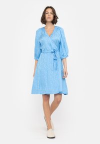 Soft Rebels SRCOLLINS HARLOW WRAP  - Päevakleit - azure blue